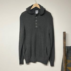 Bauhaus Hooded Heavy Knit Sweater